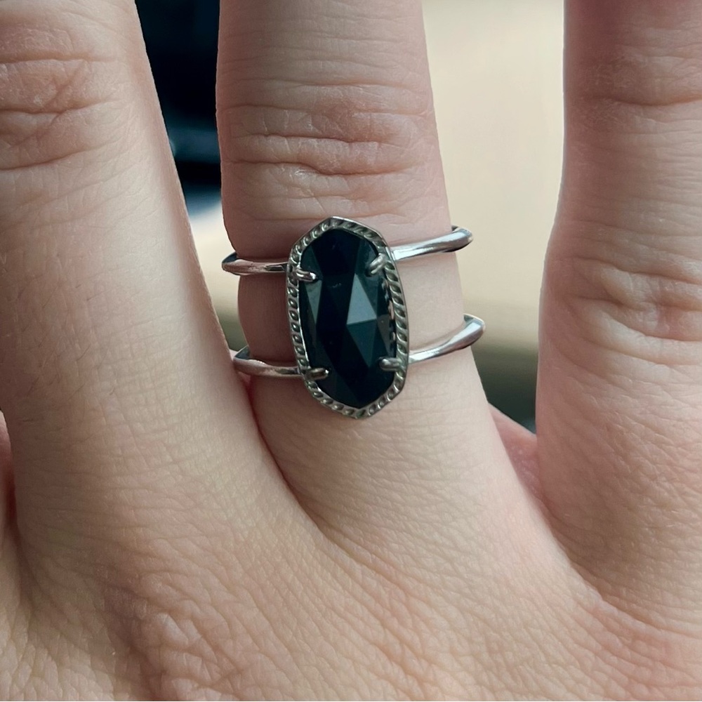 Kendra Scott Black Onyx Ring
